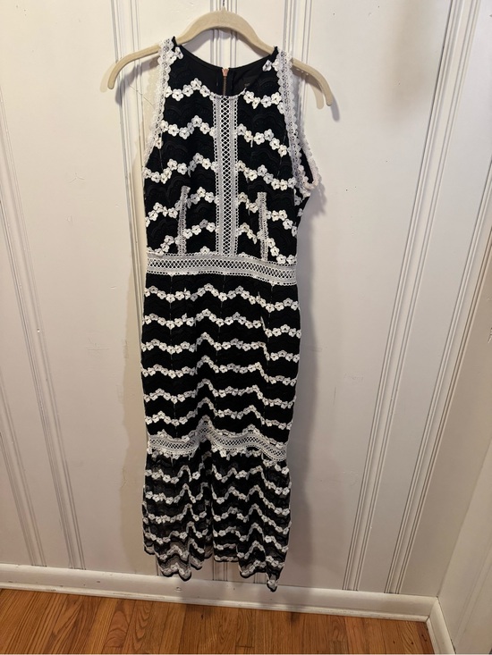 Bronx and Banco Dresses & Skirts - Bronx and Banco Black and White Lace-Trim Girls' Dress